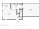 First floor layout includes living room, dining room, kitchen, bathroom, and garage at 6663 Black Antler Cir, Indianapolis, IN 46217