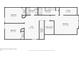 Second floor plan displays bedrooms, bathrooms, utility room, loft, and closets at 6663 Black Antler Cir, Indianapolis, IN 46217