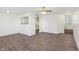 Spacious open-concept living area with lots of natural light and modern flooring at 6663 Black Antler Cir, Indianapolis, IN 46217