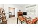 Neutral bedroom with a large window, carpeted floors, and desk at 698 Ridge Gate Dr, Brownsburg, IN 46112