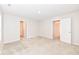 Spacious bedroom featuring neutral paint and plush carpeting at 698 Ridge Gate Dr, Brownsburg, IN 46112