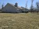 Private backyard featuring a well-kept lawn and a deck, ideal for outdoor gatherings at 720 Erin Dr, Avon, IN 46123