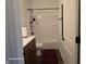 Functional bathroom featuring a shower-tub combination and classic fixtures at 720 Erin Dr, Avon, IN 46123