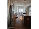 Modern kitchen with stainless steel appliances and wood cabinets, perfect for cooking and entertaining guests at 720 Erin Dr, Avon, IN 46123