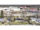 Aerial view of a property close to a high school, showcasing its location and surroundings at 7401 E 56Th St, Indianapolis, IN 46226