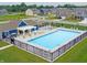 A refreshing community pool and recreation area are located in this Gathering-friendly neighborhood at 8919 Duncan St, Fortville, IN 46040