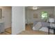 Comfortable bedroom with a view to the bathroom at 1740 Haynes Ave, Indianapolis, IN 46240
