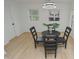 Cozy dining area with a modern light fixture, and stylish decor at 1740 Haynes Ave, Indianapolis, IN 46240