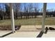 View from the back porch looking out onto a lawn and trees at 3040 Old Morgantown Rd, Martinsville, IN 46151
