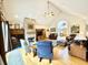 Bright living room with vaulted ceilings, fireplace, and comfortable seating; ideal for entertaining at 3040 Old Morgantown Rd, Martinsville, IN 46151