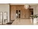 Eat-in kitchen island with lots of storage space and seating, plus modern lighting at 3787 Cherwell Dr, Zionsville, IN 46077