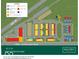 Community lot map showing building locations, amenities, and street names at 477 Mariposa Trl, Carmel, IN 46032