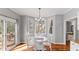 Charming breakfast nook with lots of natural light and access to outdoor living space at 10145 Northwind Dr, Indianapolis, IN 46256