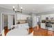 Bright kitchen with stainless steel appliances and eat-in area at 10145 Northwind Dr, Indianapolis, IN 46256