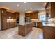 Bright kitchen featuring a center island, and stainless-steel appliances at 12348 Seaway Cir, Indianapolis, IN 46236