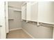 Well-organized walk-in closet featuring custom shelves and ample storage space at 1358 Rutherglen Ct, Danville, IN 46122