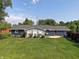 Private backyard with well-maintained lawn, perfect for outdoor activities and relaxation at 15415 E 146Th St, Noblesville, IN 46060