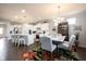 Spacious kitchen and dining area create an open-concept layout, perfect for modern living at 16164 Loire Valley Dr, Fishers, IN 46037