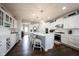 Spacious kitchen features large island, stainless appliances, and hardwood floors at 16164 Loire Valley Dr, Fishers, IN 46037