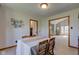 Charming dining area connecting to kitchen and living spaces with plenty of light at 2274 W Huntsville Rd, Pendleton, IN 46064