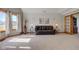 Cozy living room area with carpet floors, and large windows at 2274 W Huntsville Rd, Pendleton, IN 46064