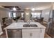Spacious home featuring an open concept layout with stainless steel appliances and comfortable seating options at 2326 Saddle Dr, Shelbyville, IN 46176
