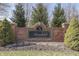 Brick entrance to the Brookside At Auburn Trace community at 4140 Sagewood Ct, Greenwood, IN 46143