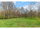 Lush green backyard, surrounded by trees and open space at 4491 N 75 W, Franklin, IN 46184