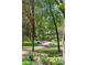 Landscaped yard with lush greenery and brick pathway at 4491 N 75 W, Franklin, IN 46184