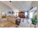 Spacious living room with vaulted ceilings, large sectional, and stylish decor at 8318 Golden Ridge Ln, Indianapolis, IN 46237