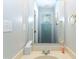 Cozy bathroom has a modern vanity, decorative mirror, and neutral paint, offering a clean and inviting space at 915 Prestwick Dr # D, Indianapolis, IN 46214