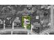 Bird's eye view of the property highlighting the home, lot, solar panels, and surrounding neighborhood at 11367 Zanardi Ct, Zionsville, IN 46077