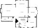 First floor plan showcasing the layout of the kitchen, living room, Gathering room, and dining room at 11367 Zanardi Ct, Zionsville, IN 46077