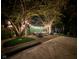 An outdoor seating area under the trees at 1258 Soaring Eagle Dr, Greenwood, IN 46143