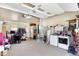 Spacious garage with laundry area and ample storage at 230 N School St, Fortville, IN 46040