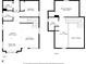 Combined floor plans showcasing the layout of both the first and second floors at 251 Hendricks Pl, Indianapolis, IN 46201