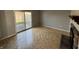 Inviting living room featuring sliding doors and a fireplace at 2826 Country Estates Dr, Indianapolis, IN 46227