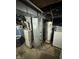 Basement with utilities including a newer water heater and furnace at 340 N Eaton Ave, Indianapolis, IN 46219