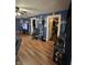 Unique eclectic living room featuring beautiful hardwood floors at 340 N Eaton Ave, Indianapolis, IN 46219