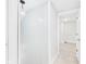 Hallway with white trim and walls, offering seamless transition and bright, airy feel at 411 W Memorial Dr, Muncie, IN 47302