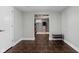 Spacious open basement with access to other areas and tiled floors at 4707 N Park Ave, Indianapolis, IN 46205
