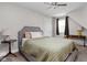 Cozy bedroom with plush bed, side tables, and natural light at 4707 N Park Ave, Indianapolis, IN 46205