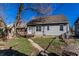 Exterior view of home from the backyard with partial lawn and walkway at 4929 Young Ave, Indianapolis, IN 46201