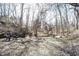 Fire pit area with chairs in a serene wooded setting at 6149 W Country Ln, Anderson, IN 46011