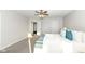Spacious bedroom with carpet, and white walls for a modern feel at 6216 N Woods Edge Ct, McCordsville, IN 46055