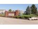 Welcome to Wood Haven sign in a manicured landscaped area at 6216 N Woods Edge Ct, McCordsville, IN 46055