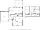 Detailed floor plan showcasing first and second floor layout at 629 Williamsburg Ln, Greenwood, IN 46142