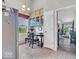 Charming kitchen nook featuring natural light and access to the backyard at 6556 Aintree Ter, Indianapolis, IN 46250