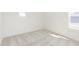 This is a bedroom that has neutral carpet and is painted with neutral color paint at 6848 Jacone Dr, Brownsburg, IN 46112