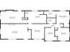 Detailed floorplan showcasing the layout of this home's rooms and dimensions at 75 S 11Th Ave, Beech Grove, IN 46107